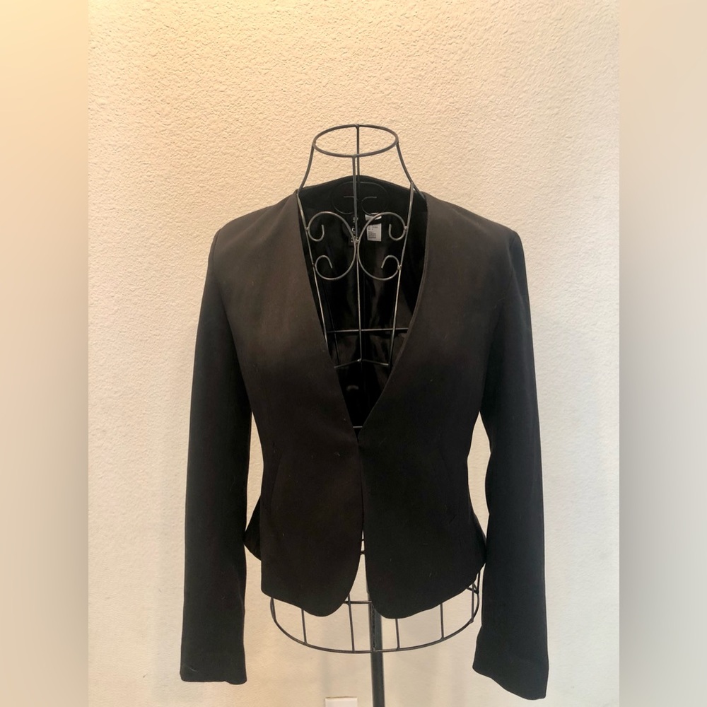Divided by H&M Black Fitted Blazer